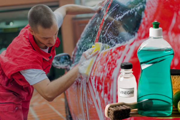 Защо да не мием колата със сапун за съдове